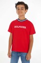 Tommy Hilfiger t-shirt dziecięcy pozostałe czerwony KB0KB08987.128.176.PPYH