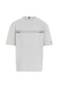 Otroška bombažna kratka majica Tommy Hilfiger siva