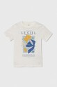 zippy tricou de bumbac pentru copii print alb 3105921201