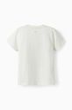 zippy t-shirt bawełniany dziecięcy 3105923401 biały SS24