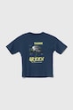 zippy t-shirt bawełniany dziecięcy aplikacja niebieski 3106028003