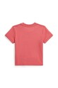 Детская хлопковая футболка Polo Ralph Lauren 320853828032 красный AW24
