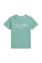 Polo Ralph Lauren t-shirt bawełniany dziecięcy nadruk zielony 322941991001