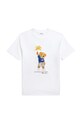 Детска памучна тениска Polo Ralph Lauren памук бял 323853828034