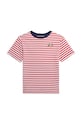 Polo Ralph Lauren t-shirt bawełniany dziecięcy wzorzyste czerwony 323942204001