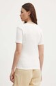 Ρούχα Βαμβακερό μπλουζάκι Tommy Hilfiger WW0WW40584 μπεζ