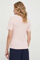 Tommy Hilfiger tricou din bumbac WW0WW40584 roz AA00