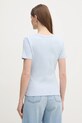 Одяг Бавовняна футболка Tommy Hilfiger WW0WW40584 блакитний