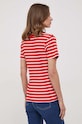 Oblečení Bavlněné tričko Tommy Hilfiger WW0WW40584 červená