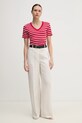 Хлопковая футболка Tommy Hilfiger WW0WW40584 красный AA00