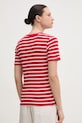 Ρούχα Βαμβακερό μπλουζάκι Tommy Hilfiger WW0WW40584 κόκκινο