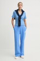 Бавовняна футболка Tommy Hilfiger WW0WW40584 фіолетовий AA00