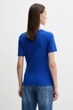 Ρούχα Βαμβακερό μπλουζάκι Tommy Hilfiger WW0WW40584 μπλε