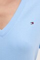 Tommy Hilfiger t-shirt bawełniany niebieski WW0WW40584