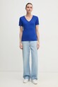Tommy Hilfiger t-shirt in cotone WW0WW40584 blu AA00