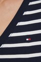 Хлопковая футболка Tommy Hilfiger тёмно-синий WW0WW40584