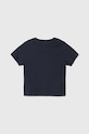 Βαμβακερό μπλουζάκι Tommy Hilfiger WW0WW40584 σκούρο μπλε AA00