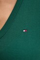 Хлопковая футболка Tommy Hilfiger зелёный WW0WW40584