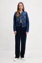 Хлопковая футболка Tommy Hilfiger WW0WW40584 коричневый AA00
