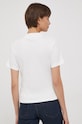 Odzież Tommy Hilfiger t-shirt bawełniany WW0WW40586 biały