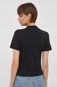 Oblečení Bavlněné tričko Tommy Hilfiger WW0WW40586 černá