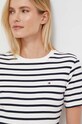 Tommy Hilfiger tricou din bumbac WW0WW40587 alb SS25