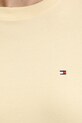 Bavlnené tričko Tommy Hilfiger žltá WW0WW40587