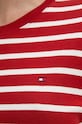 Tommy Hilfiger t-shirt bawełniany WW0WW40587 czerwony