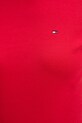 Tommy Hilfiger t-shirt bawełniany WW0WW40587 czerwony
