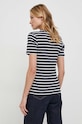 Odzież Tommy Hilfiger t-shirt bawełniany WW0WW40587 granatowy