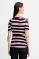 Odzież Tommy Hilfiger t-shirt bawełniany WW0WW40587 bordowy