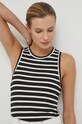Tommy Hilfiger top beżowy WW0WW40590