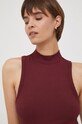 Tommy Hilfiger top bordowy WW0WW41027