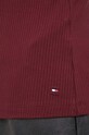 Tommy Hilfiger top WW0WW41027 bordowy