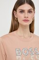 BOSS tricou din bumbac bej 50517678