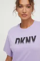 violetto Dkny t-shirt in cotone