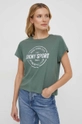 Dkny t-shirt bawełniany zielony