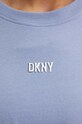 Dkny tricou din bumbac DP3T8521 albastru