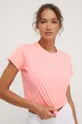 рожевий Бавовняна футболка Dkny Жіночий