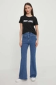 Dkny t-shirt czarny