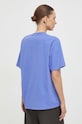 Oblačila Bombažna kratka majica Samsoe Samsoe F23200050 vijolična