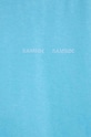 Samsoe Samsoe tricou din bumbac F23200050 albastru