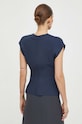 Oblačila Majica Samsoe Samsoe F23400080 mornarsko modra