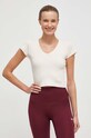 Guess t-shirt EDIE beżowy V4RP10.K8RT2