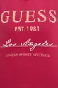 różowy Guess t-shirt bawełniany ANNEKA