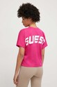 Odzież Guess t-shirt DEANA V4RI09.KC2Z0 fioletowy