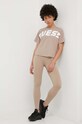 Guess t-shirt DEANA V4RI09.KC2Z0 brązowy SS24