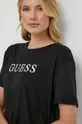 Kratka majica Guess črna