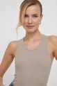 beżowy Calvin Klein top