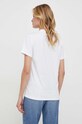 Bavlněné tričko Calvin Klein K20K206967 bílá SS24